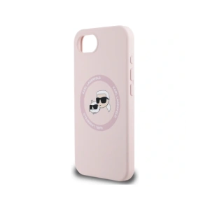 Kup Etui Karl Lagerfeld Silicone Karl&Choupette Heads MagSafe do Apple iPhone 16e różowy - KLD21981 - {ean13} - Sklep Home Screen