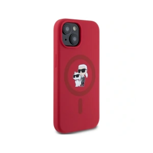 Buy Karl Lagerfeld Silicone Karl&Choupette Heads Ring MagSafe Apple iPhone 15 red - KLD21982 - {ean13} - Home Screen Store Europe