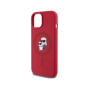 Buy Karl Lagerfeld Silicone Karl&Choupette Heads Ring MagSafe Apple iPhone 15 red - KLD21982 - {ean13} - Home Screen Store Europe