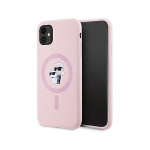 Kup Karl Lagerfeld Silikonový Karl&Choupette MagSafe Apple iPhone 11 růžový - KLD21983 - {ean13} - Sklep Home Screen