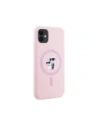 Kup Etui Karl Lagerfeld Silicone Karl&Choupette MagSafe do Apple iPhone 11 różowy - KLD21983 - {ean13} - Sklep Home Screen