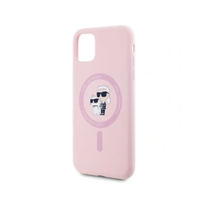 Kup Etui Karl Lagerfeld Silicone Karl&Choupette MagSafe do Apple iPhone 11 różowy - KLD21983 - {ean13} - Sklep Home Screen