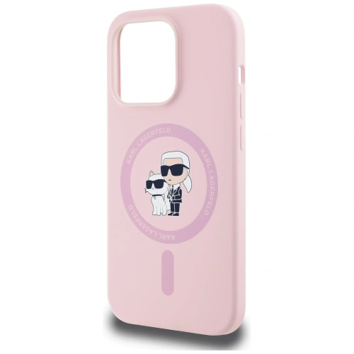 Kup Karl Lagerfeld silikonový Karl&Choupette MagSafe Apple iPhone 14 Pro Max růžový - KLD21984 - {ean13} - Sklep Home Screen