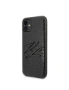 Kup Etui Karl Lagerfeld KLHCN61CRKBK Apple iPhone 11 hardcase černý/black Croco - KLD276BLK - {ean13} - Sklep Home Screen
