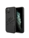 Etui Karl Lagerfeld KLHCN65CRKBK Apple iPhone 11 Pro Max kemény tok fekete/black Croco