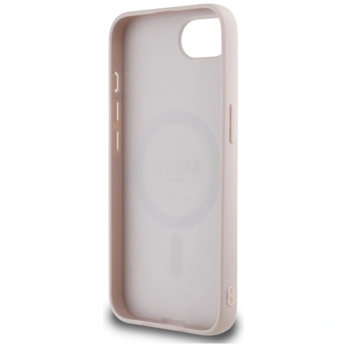 Kup Etui Guess 4G Ring Classic Logo MagSafe do Apple iPhone 16e różowy - GUE4453 - {ean13} - Sklep Home Screen