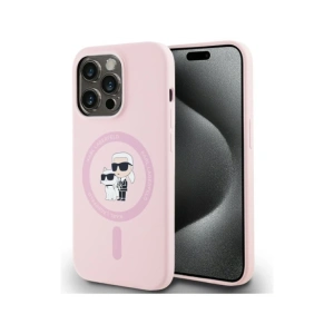 Buy Karl Lagerfeld Silicone Karl&Choupette MagSafe Apple iPhone 14 Pro pink - KLD21985 - {ean13} - Home Screen Store Europe
