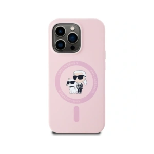 Kup Etui Karl Lagerfeld Silicone Karl&Choupette MagSafe do Apple iPhone 14 Pro różowy - KLD21985 - {ean13} - Sklep Home Screen