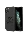 Case Karl Lagerfeld KLHCN65TJKBK Apple iPhone 11 Pro Max Hardcase schwarz/black Lizard