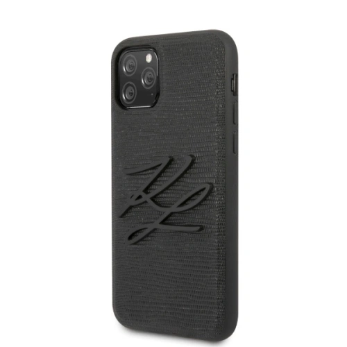 Kup Etui Karl Lagerfeld KLHCN65TJKBK Apple iPhone 11 Pro Max hardcase negru/black Lizard - KLD279BLK - {ean13} - Sklep Home Screen