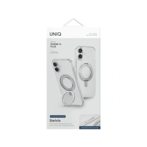 Buy UNIQ Swivix Apple iPhone 16 Plus 360 Rotating Kickstand clear - UNIQ1496 - {ean13} - Home Screen Store Europe