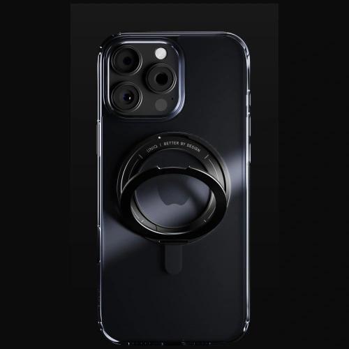 Buy UNIQ Swivix Apple iPhone 16 Pro 360 Rotating Kickstand black - UNIQ1497 - {ean13} - Home Screen Store Europe