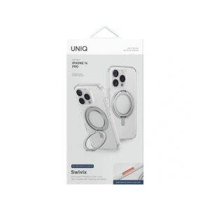 Kup Etui UNIQ Swivix do Apple iPhone 16 Pro 360 Rotating Kickstand przezroczysty - UNIQ1498 - {ean13} - Sklep Home Screen