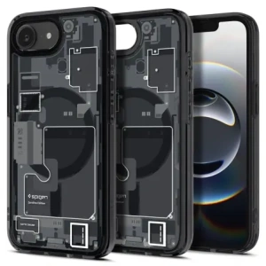 Kup Etui Spigen Ultra Hybrid Mag MagSafe Apple iPhone 16e Zero One Black - SPN16718 - {ean13} - Sklep Home Screen