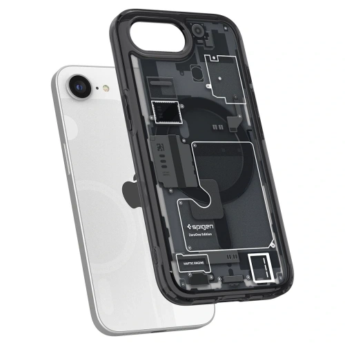 Kup Spigen Ultra Hybrid Mag MagSafe Apple iPhone 16e Zero One Fekete - SPN16718 - {ean13} - Sklep Home Screen