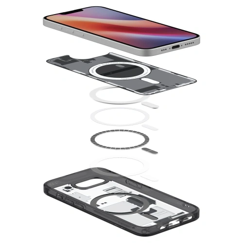Kup Spigen Ultra Hybrid Mag MagSafe Apple iPhone 16e Zero One Fekete - SPN16718 - {ean13} - Sklep Home Screen