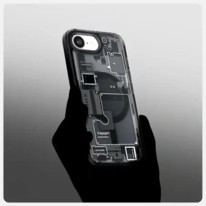 Kup Etui Spigen Ultra Hybrid Mag MagSafe Apple iPhone 16e Zero One Black - SPN16718 - {ean13} - Sklep Home Screen