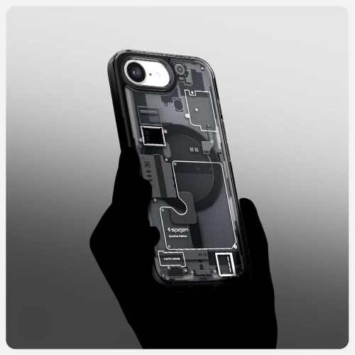 Kup Spigen Ultra Hybrid Mag MagSafe Apple iPhone 16e Zero One Fekete - SPN16718 - {ean13} - Sklep Home Screen