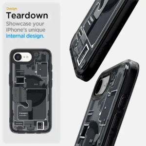 Kup Etui Spigen Ultra Hybrid Mag MagSafe Apple iPhone 16e Zero One Black - SPN16718 - {ean13} - Sklep Home Screen