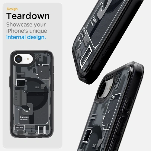 Kup Spigen Ultra Hybrid Mag MagSafe Apple iPhone 16e Zero One Fekete - SPN16718 - {ean13} - Sklep Home Screen