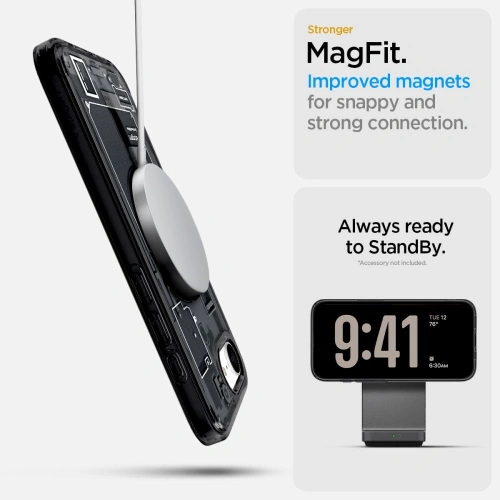 Kup Spigen Ultra Hybrid Mag MagSafe Apple iPhone 16e Zero One Fekete - SPN16718 - {ean13} - Sklep Home Screen