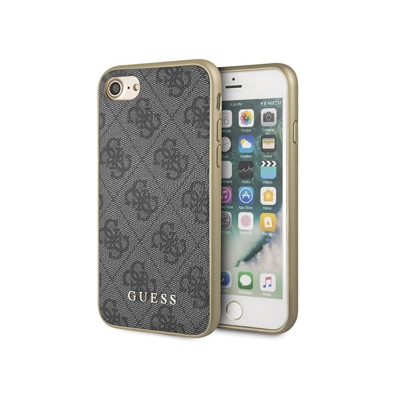 Buy Guess GUHCI8G4GG Apple iPhone SE 2022/SE 2020/8/7 grey hard case 4G Collection - 3700740477595 - GUE500GRY - Homescreen.pl