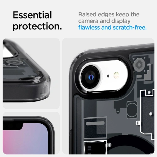 Kup Spigen Ultra Hybrid Mag MagSafe Apple iPhone 16e Zero One Fekete - SPN16718 - {ean13} - Sklep Home Screen