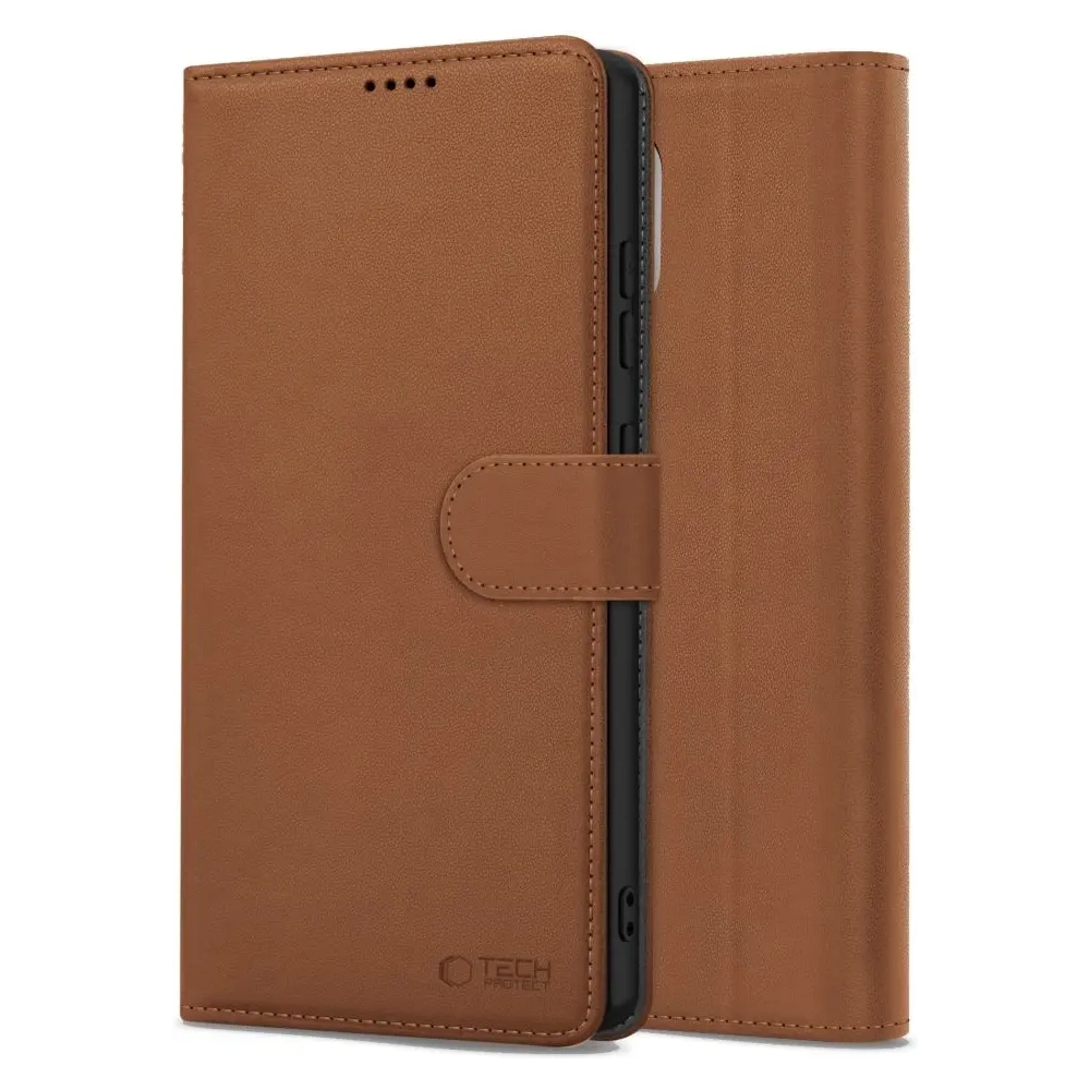 Etui z klapką Tech-Protect Wallet Samsung Galaxy A56 5G Brown