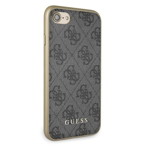 Buy Guess GUHCI8G4GG Apple iPhone SE 2022/SE 2020/8/7 grey hard case 4G Collection - GUE500GRY - {ean13} - Home Screen Store Europe