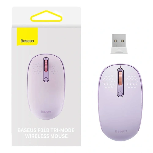 Kup Baseus F01B Tri-Mod 2.4G BT 5.0 1600 DPI Mouse Wireless (mov) - BSU8939 - {ean13} - Sklep Home Screen