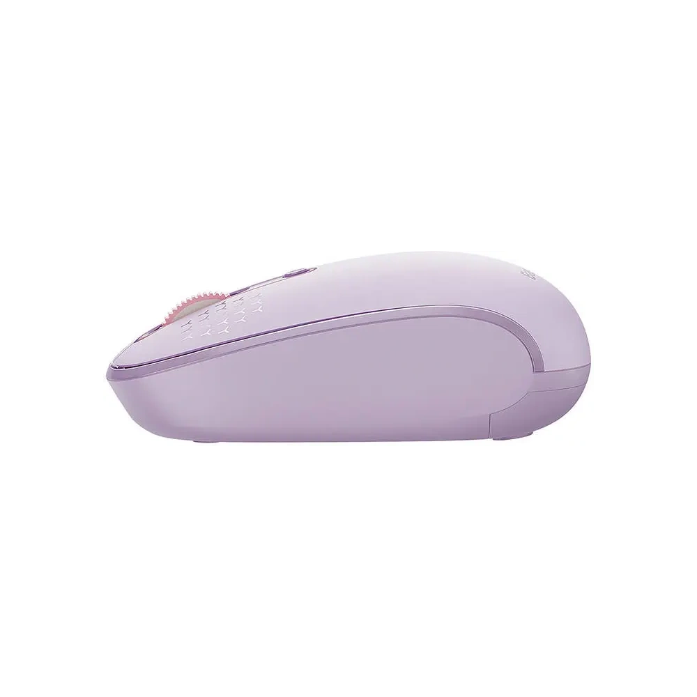 Bezprzewodowa myszka Baseus F01B Tri-Mode 2.4G BT 5.0 1600 DPI (fioletowa)