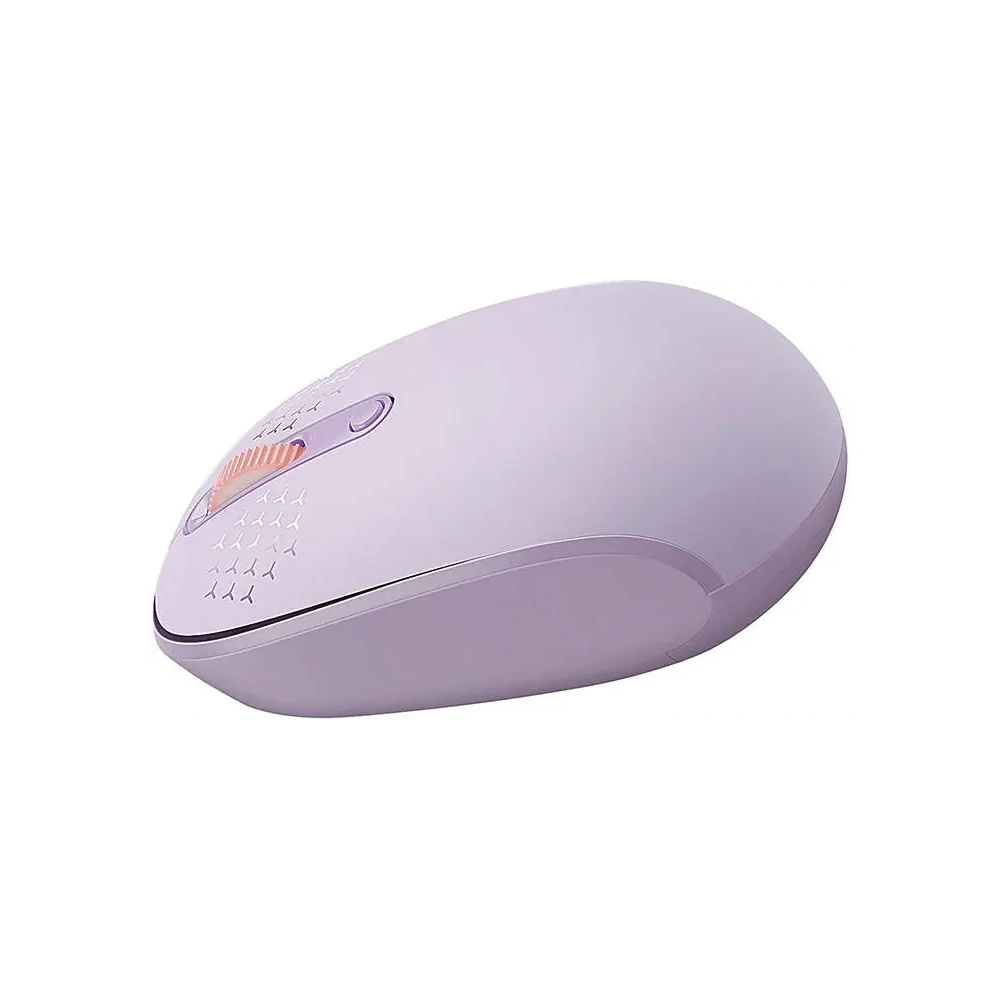 Bezprzewodowa myszka Baseus F01B Tri-Mode 2.4G BT 5.0 1600 DPI (fioletowa)