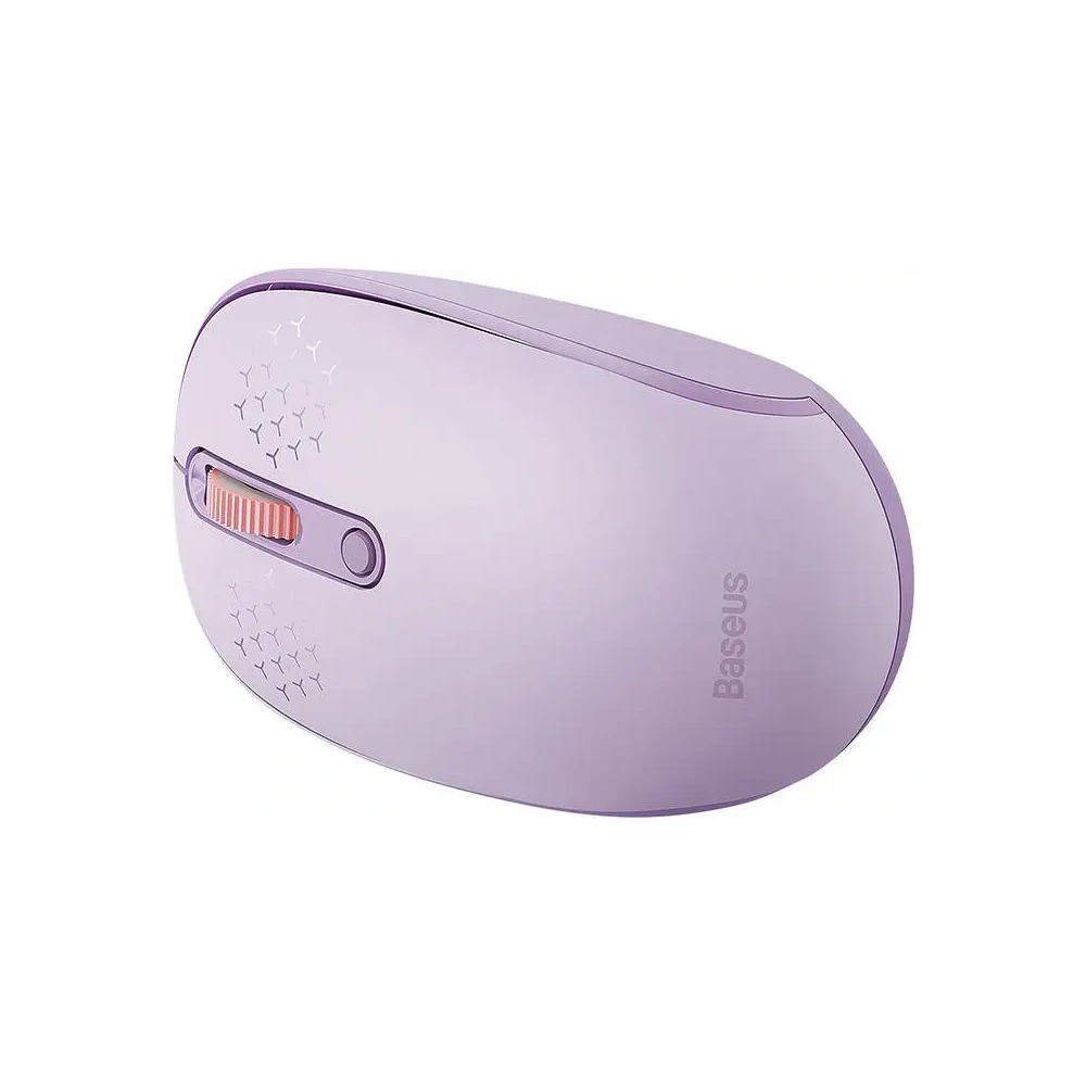 Bezprzewodowa myszka Baseus F01B Tri-Mode 2.4G BT 5.0 1600 DPI (fioletowa)