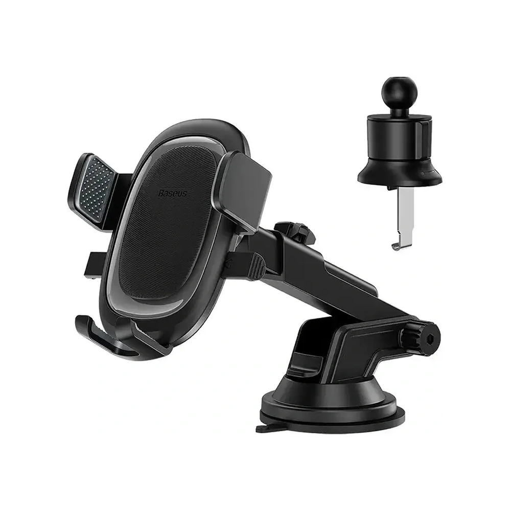 Uchwyt samochodowy na kokpit / do kratki Baseus UltraControl Pro na telefon (czarny)