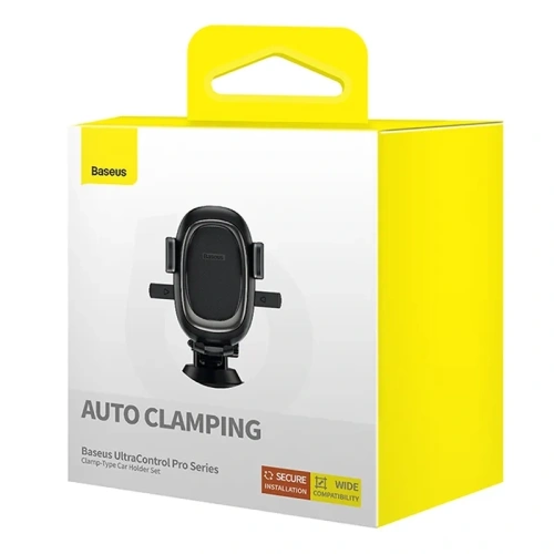 Buy Baseus UltraControl Pro cockpit / grille car mount for phone (black) - BSU8940 - {ean13} - Home Screen Store Europe