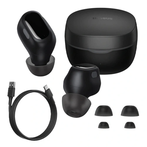 Kup Baseus Bowie WM01TWS kabellose In-Ear-Kopfhörer (schwarz) - BSU8941 - {ean13} - Sklep Home Screen
