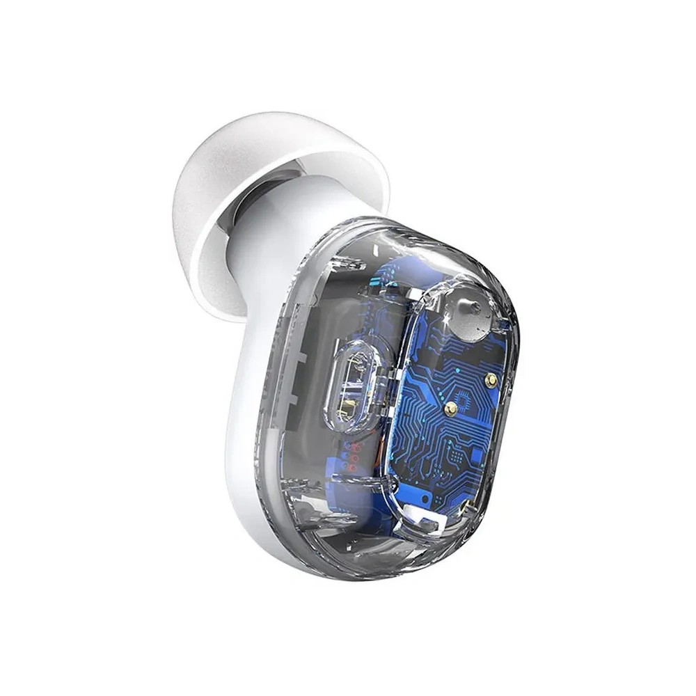 Bezprzewodowe słuchawki dokanałowe TWS Baseus Bowie WM01 (białe)