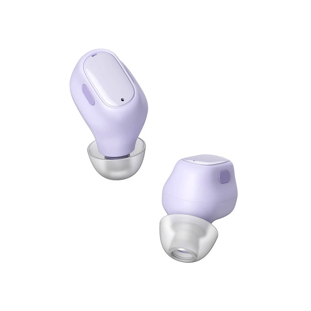 Bezprzewodowe słuchawki dokanałowe Baseus Bowie WM01 (fioletowe)