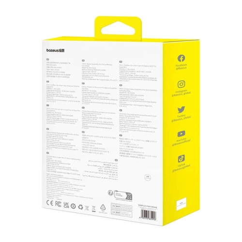 Kup Baseus Pompa/compresor auto SuperMini Pro (negru) - BSU8944 - {ean13} - Sklep Home Screen
