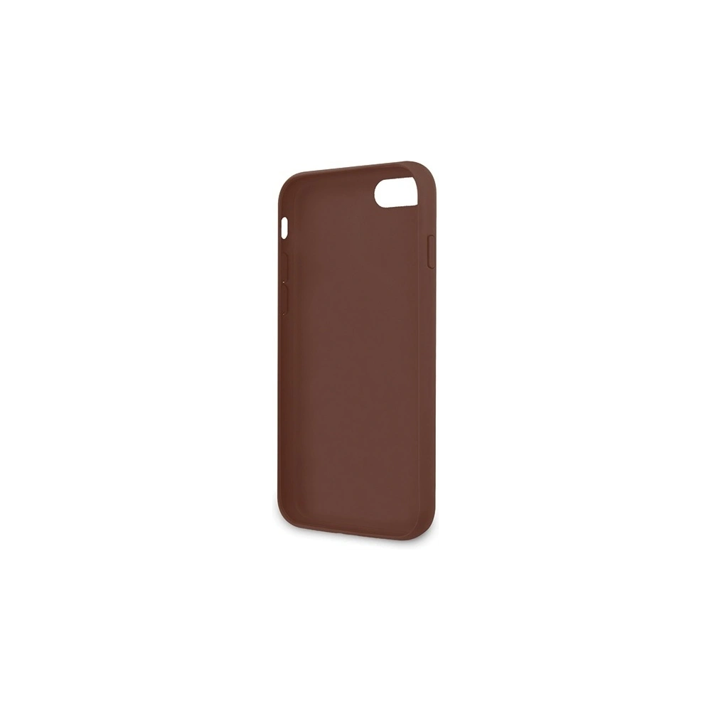 Etui Guess GUHCI8G4GLBR Apple iPhone SE 2022/SE 2020/8/7 brązowy/brown hard case 4G Stripe Collection