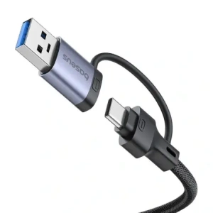 Baseus UltraJoy Hub 4in1 USB-A, USB-C / 3xUSB-A 3.0 + USB-C + RJ45 (grey)