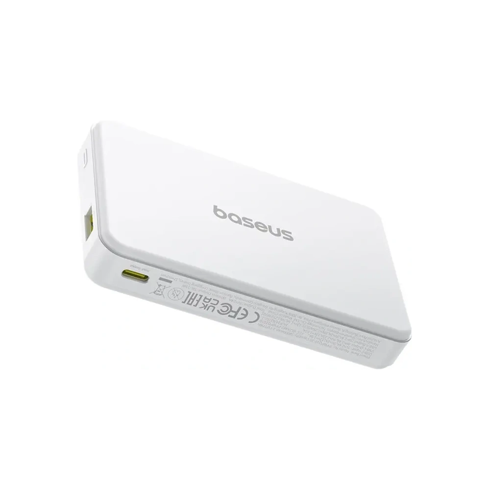 Powerbank magnetyczny Baseus Airpow2 Qi2 10000mAh 22.5W (biały)