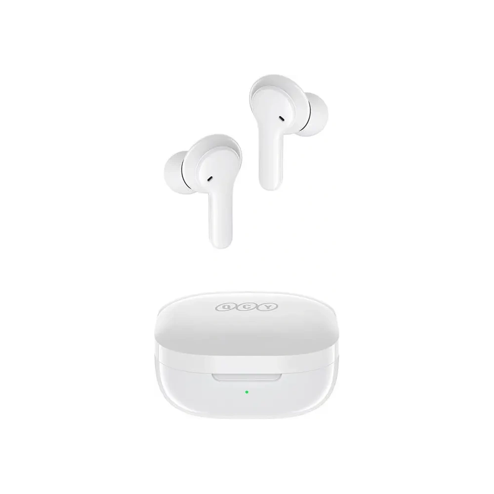 Bezprzewodowe słuchawki dokanałowe TWS QCY T13 (białe)