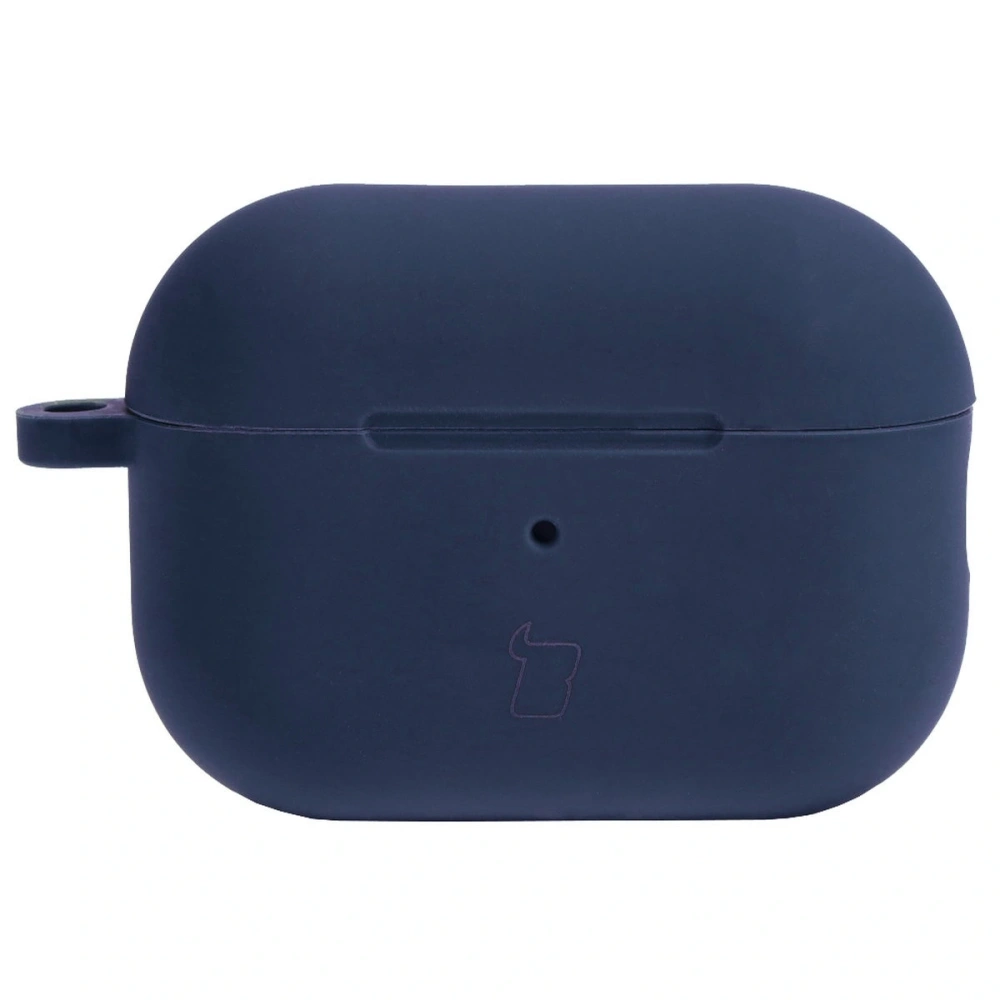 Etui Bizon Case Headphone Silicone do Apple AirPods Pro 2 ciemnoniebieskie