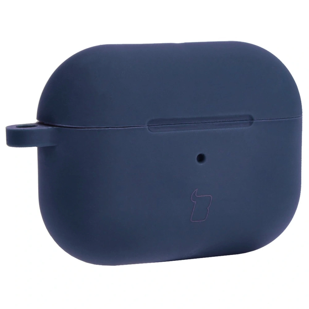 Etui Bizon Case Headphone Silicone do Apple AirPods Pro 2 ciemnoniebieskie