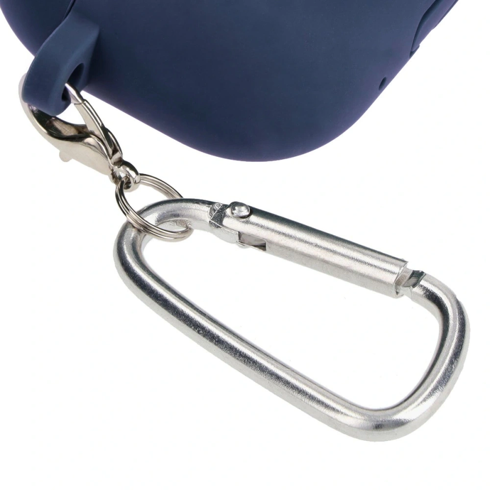 Etui Bizon Case Headphone Silicone do Apple AirPods Pro 2 ciemnoniebieskie