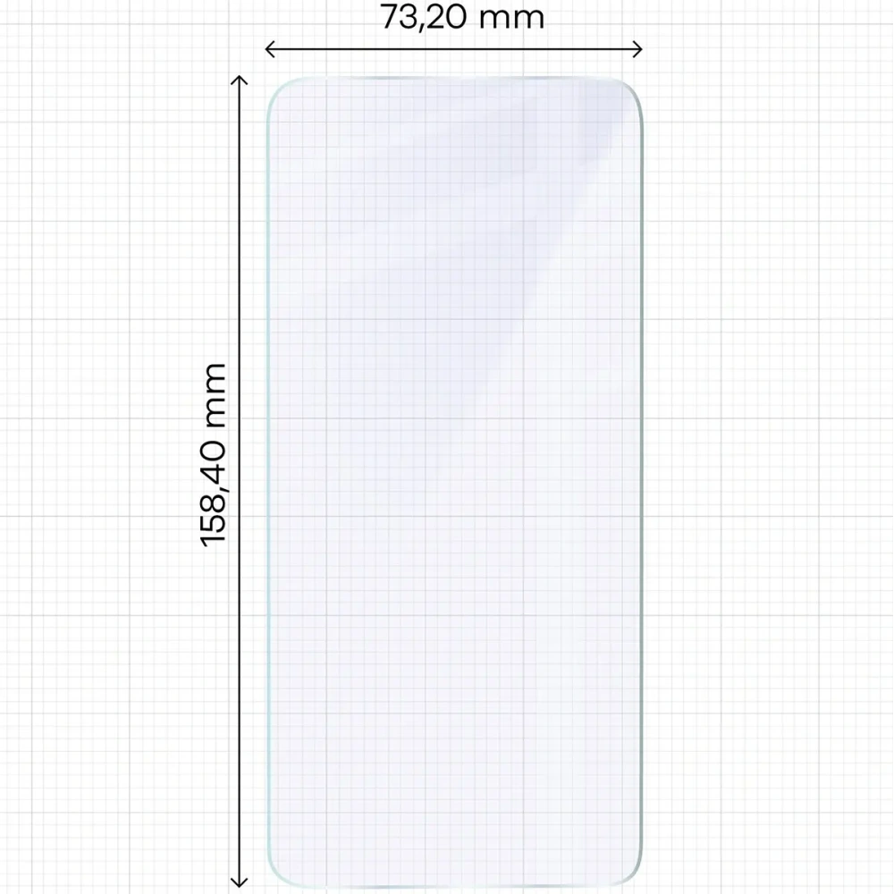 Elastyczne szkło hybrydowe Bizon Glass Mule do Samsung Galaxy A36 5G