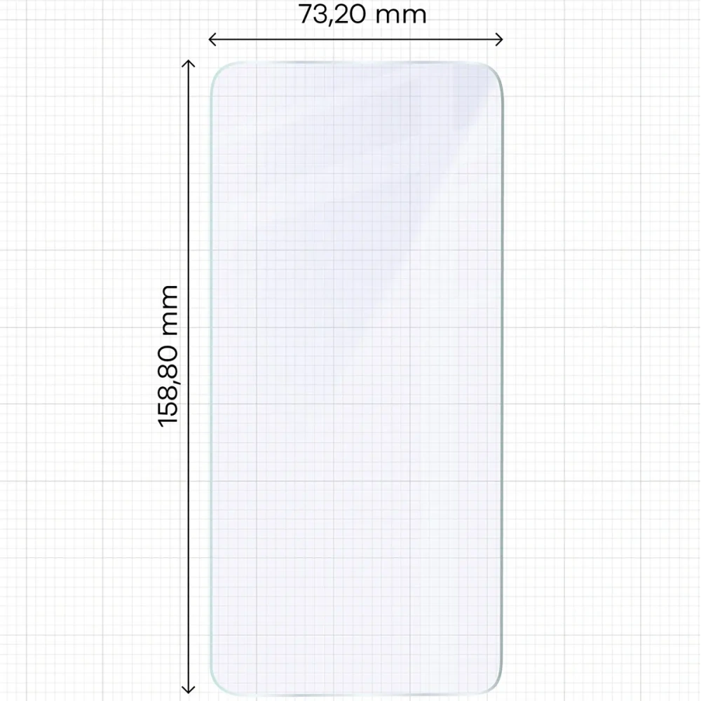 Elastyczne szkło hybrydowe Bizon Glass Mule do Samsung Galaxy A56 5G