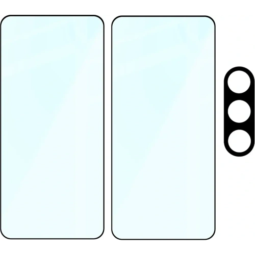 Kup 2x szkło na ekran + 1x na aparat Bizon Edge 2 Pack do Samsung Galaxy S25 - BIZ8786 - {ean13} - Sklep Home Screen