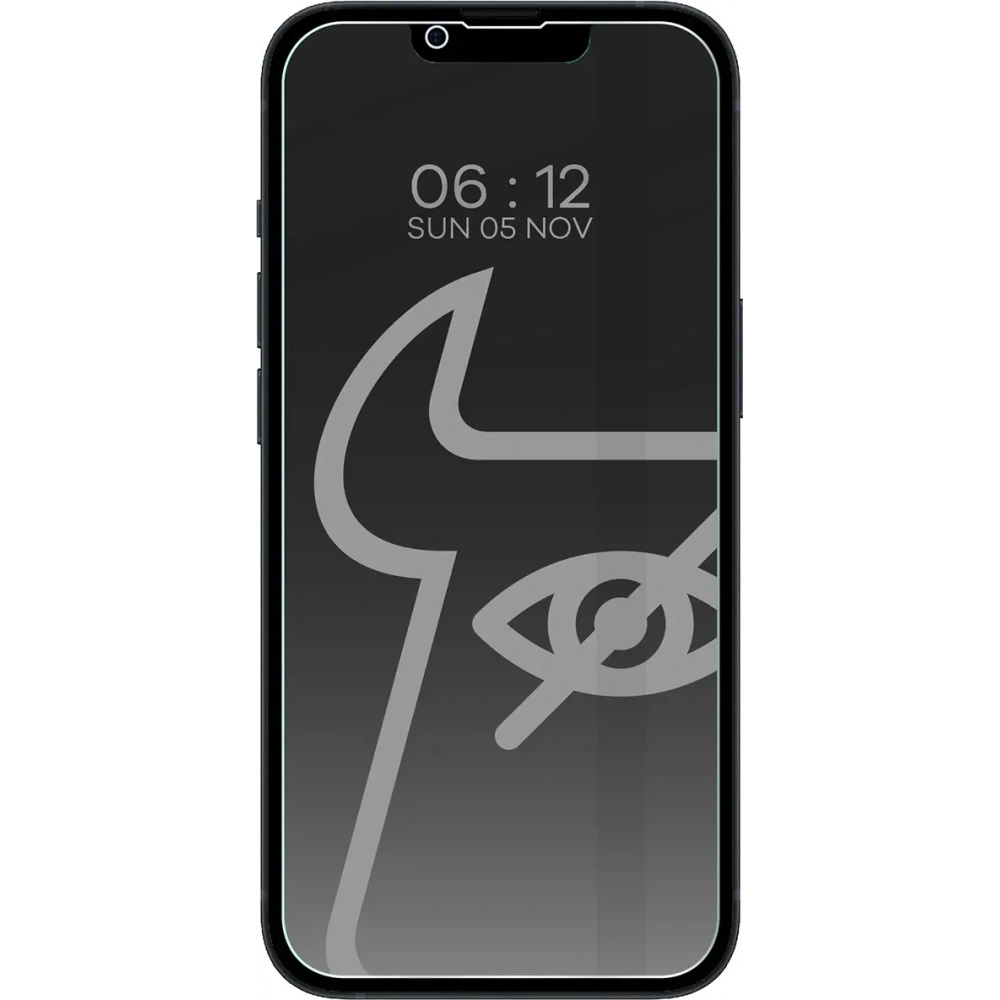 Prywatyzujące szkło hartowane Bizon Glass Clear Shadow do Apple iPhone 16e / 14 / 13 / 13 Pro przyciemniane